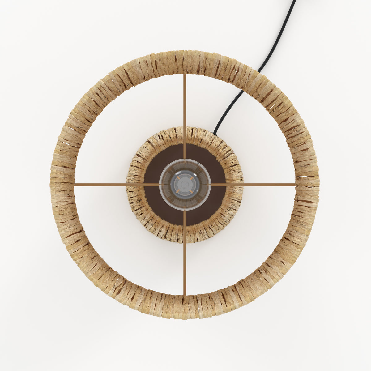 eclairage boheme lampe solea feuille palmier
