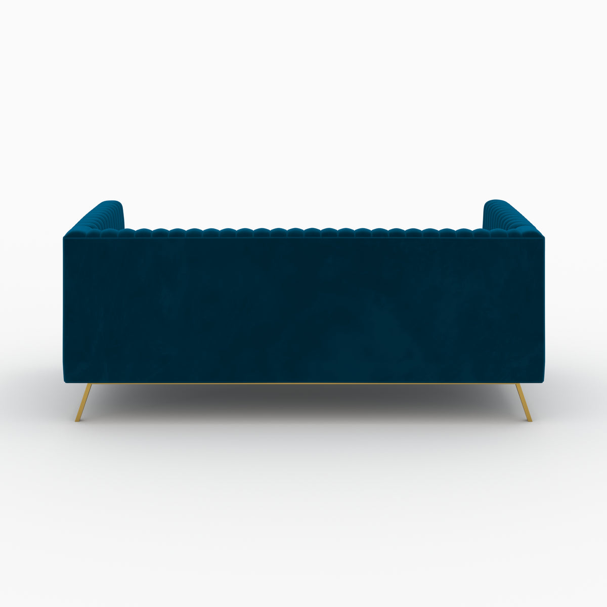 ensemble canape gatsby velours bleu fonce 5 personne