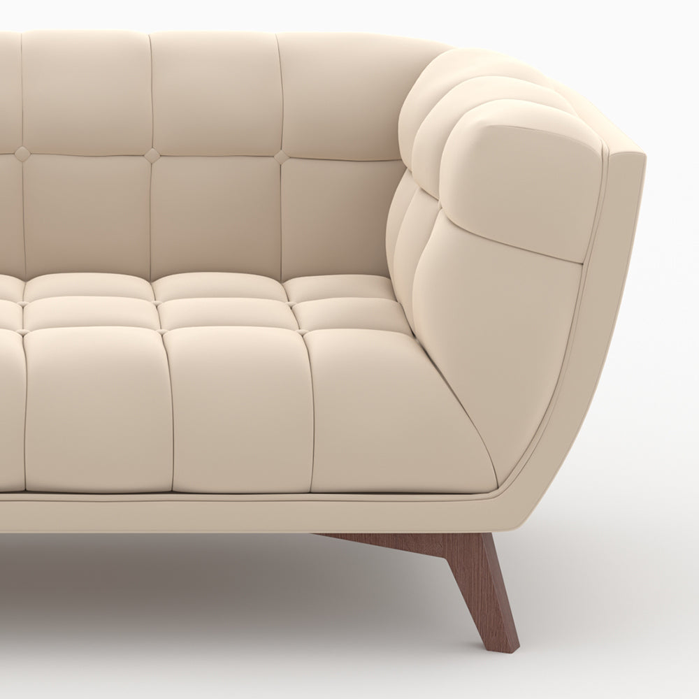 set soggiorno in velluto beige mona divano 5 posti