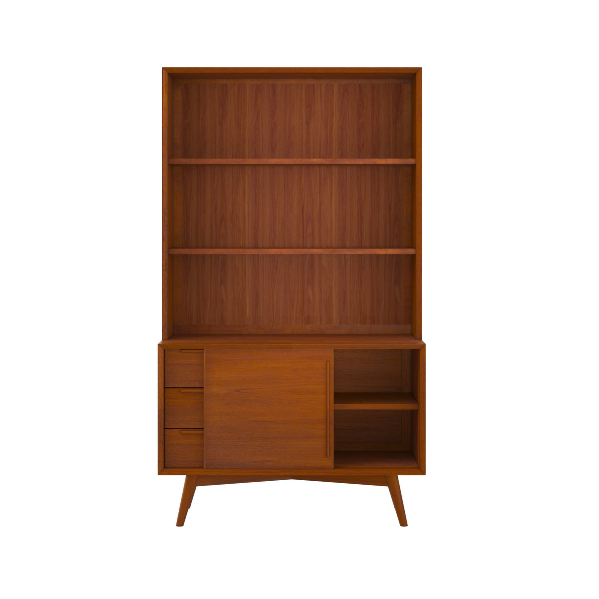 etagere bois teck waya rangement rendez vous deco