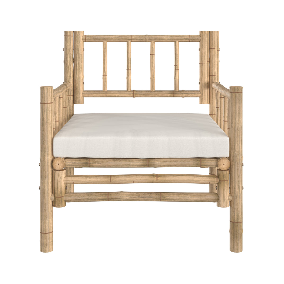 fauteuil de jardin confortable vadella coussins blancs