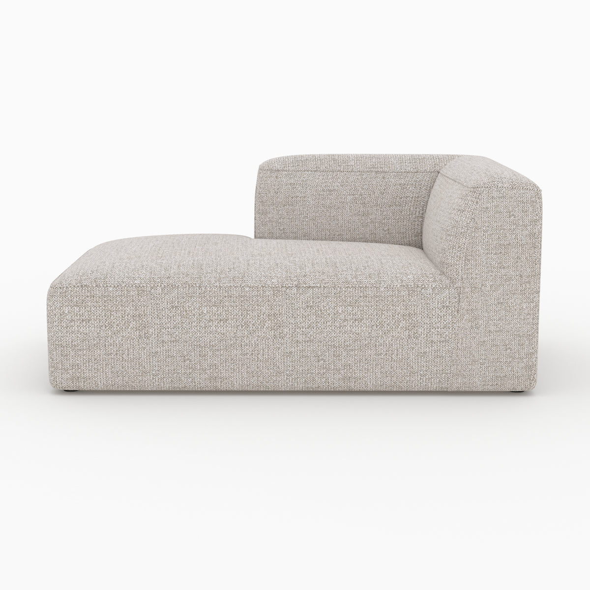 Hestia canapé angle modulable beige 4 places