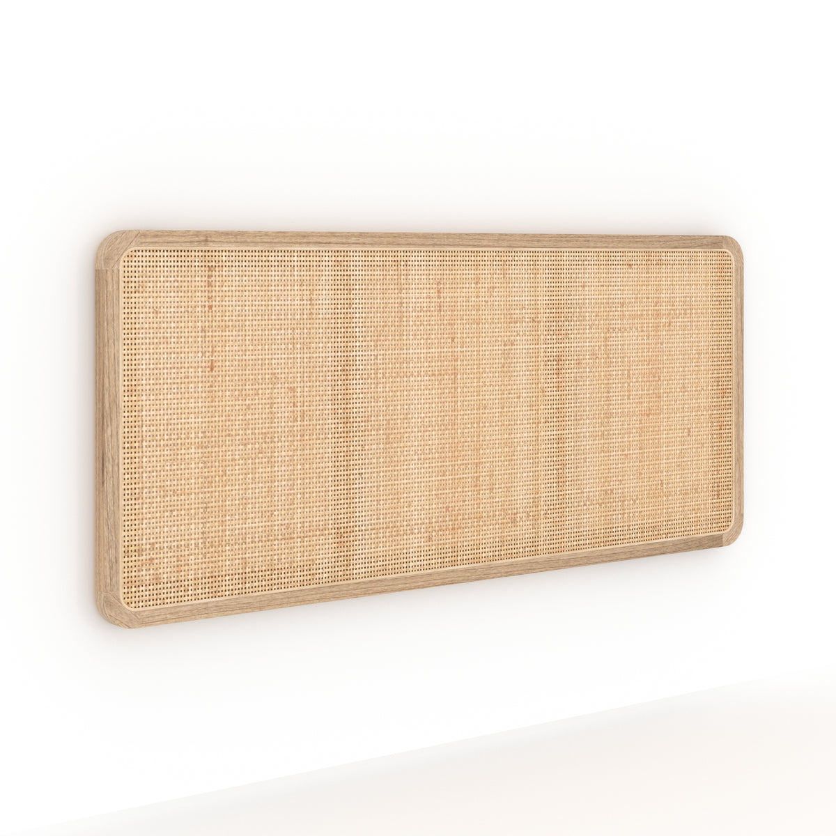 Khao tête de lit 140cm rotin naturel style bohème