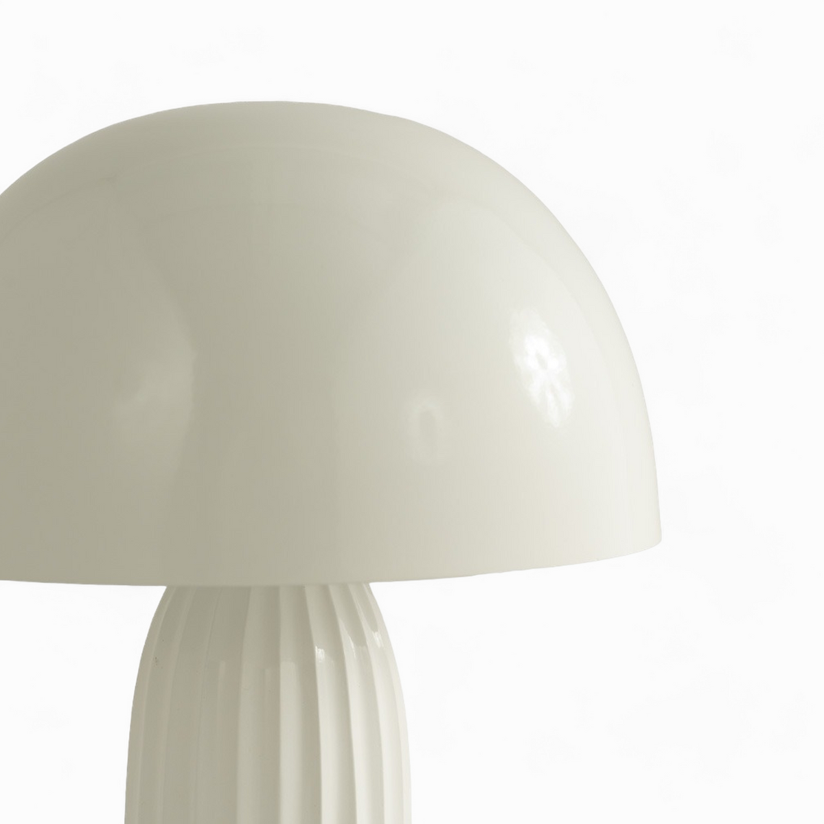 lampada fungo in metallo bianco joy