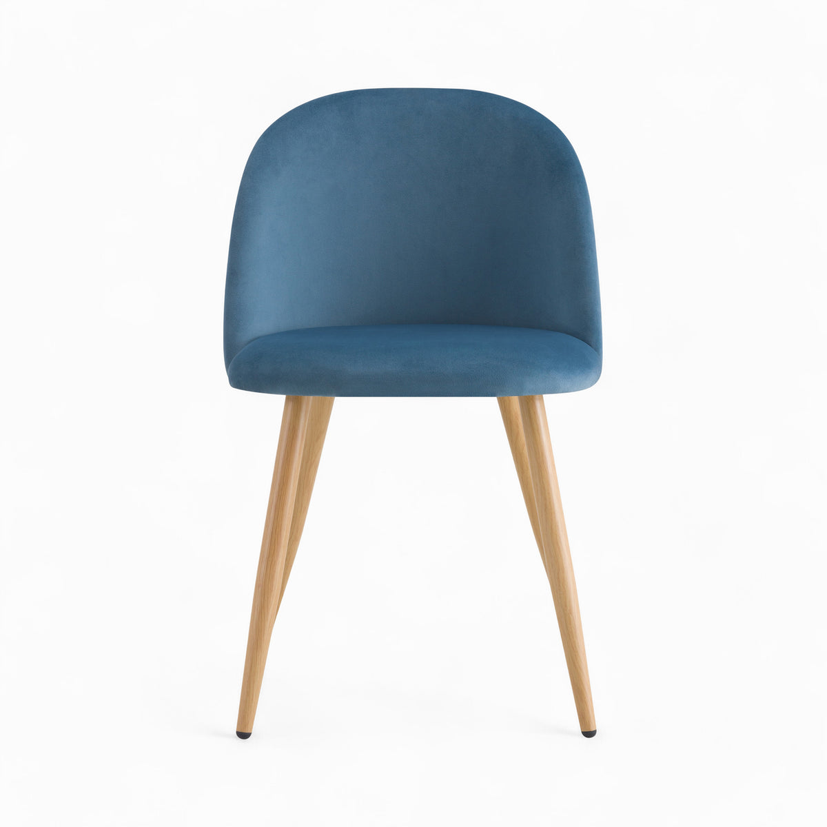 lot 4 chaises cozy en velours bleu fonce et bleu_2_