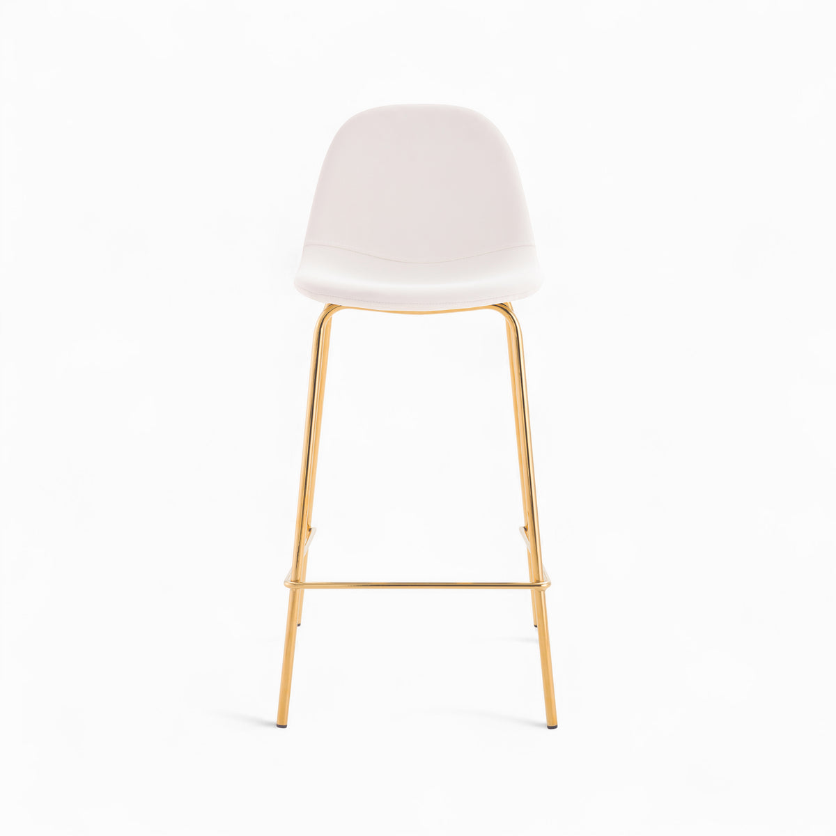 lot 4 chaises henrik hauteur ilot blanches et vertes