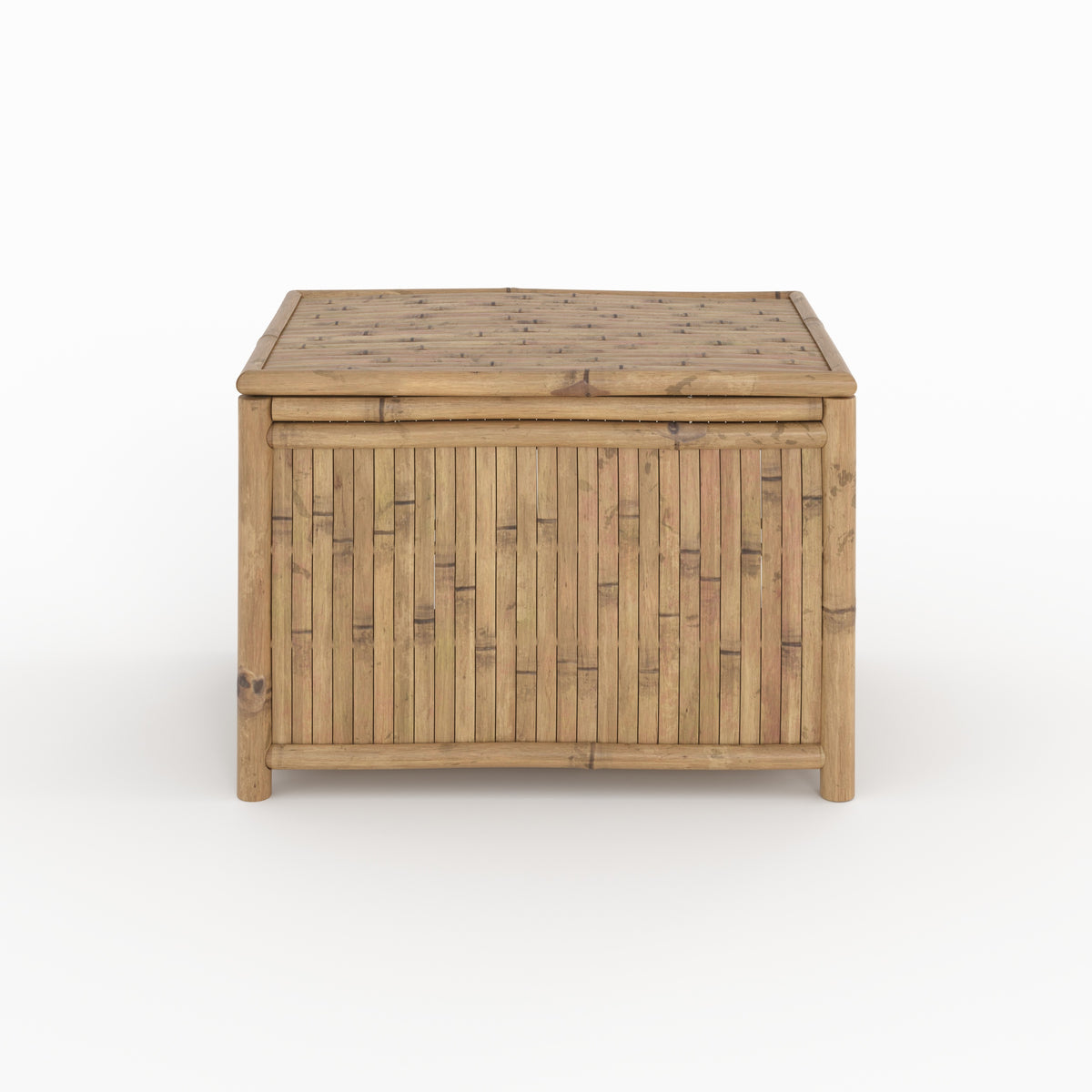 lot de 3 coffres de jardin vadella en bambou