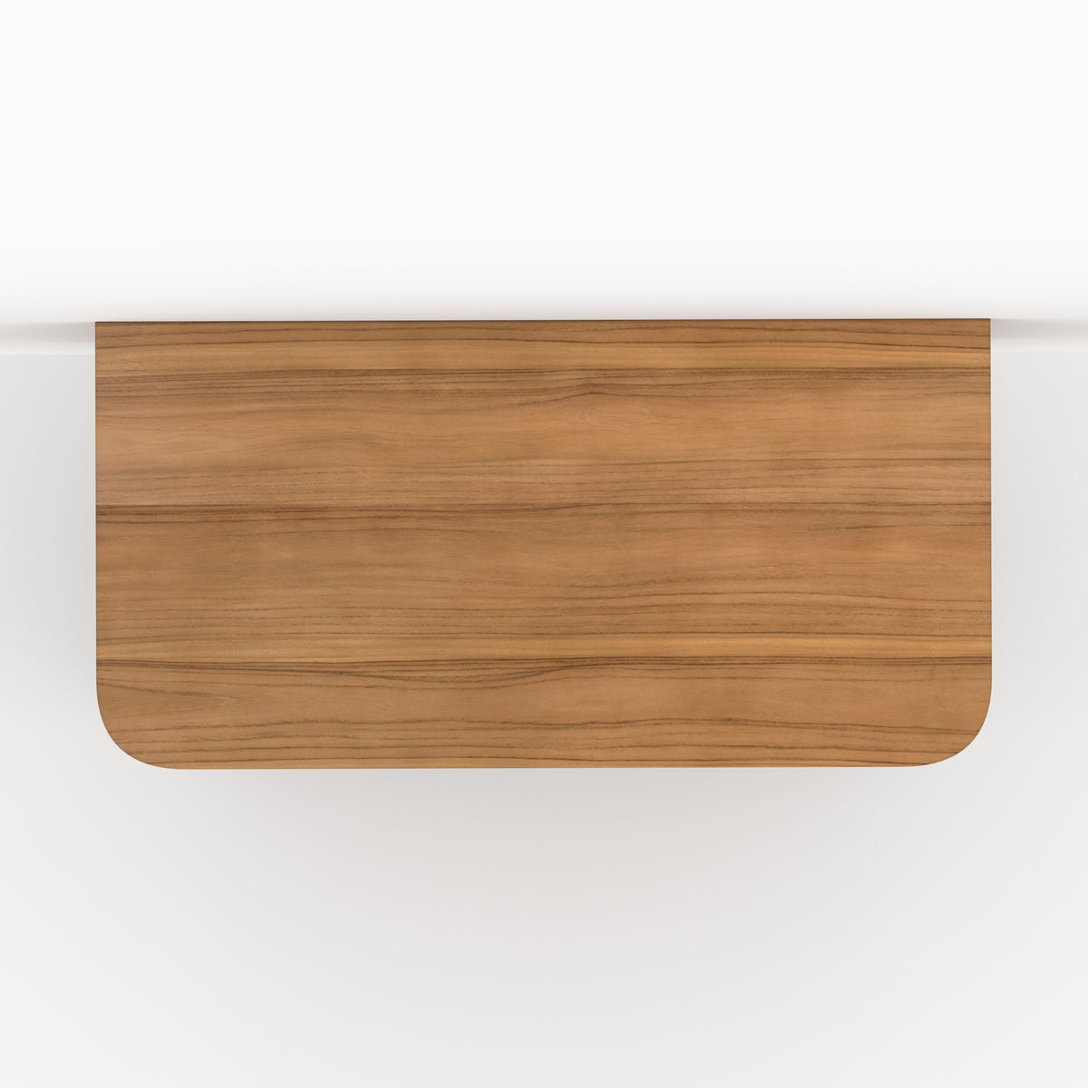 meuble de salle de bain auguste bois de teck 100 cm rangement