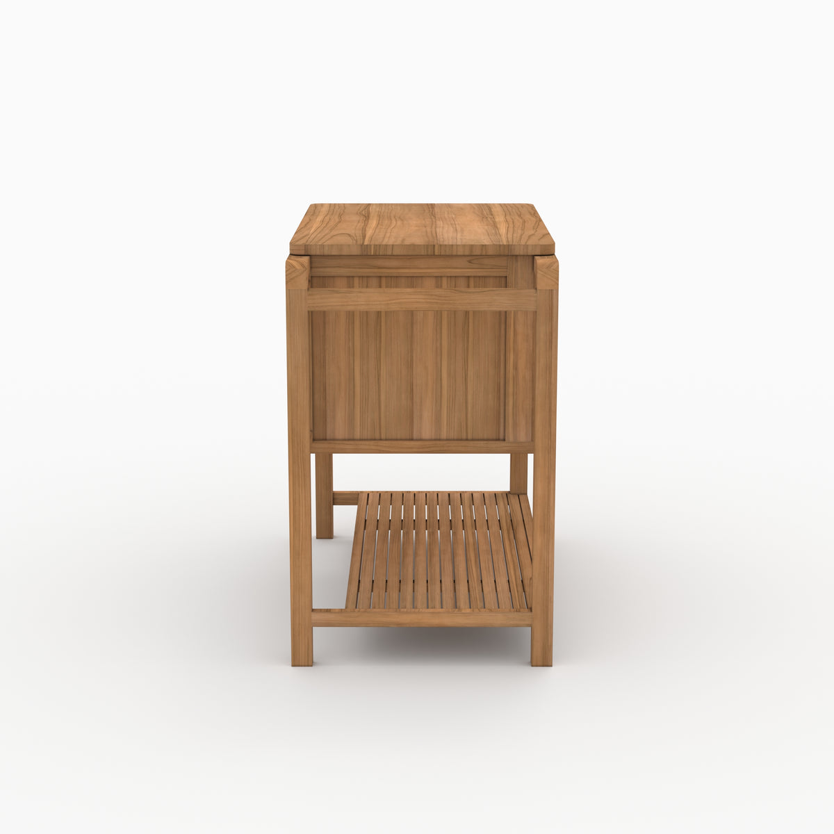 meuble de salle de bain bois lucette 90 cm