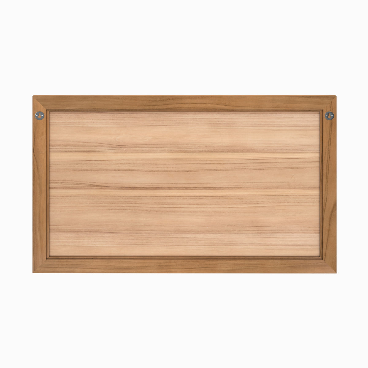 miroir mural de salle de bain clea rectangulaire en bois sdb