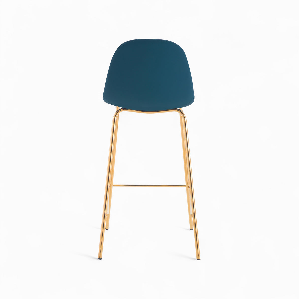 mobilier ilot henrik 4 chaises bleu blanc 65cm