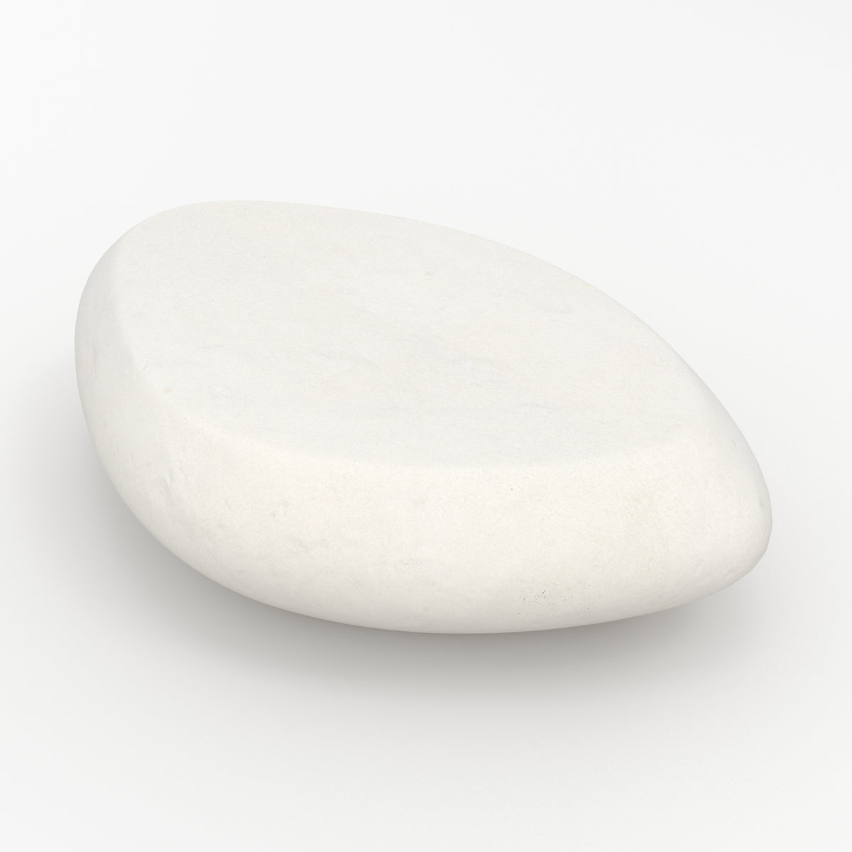 ovale table basse maui beton ecru 105cm