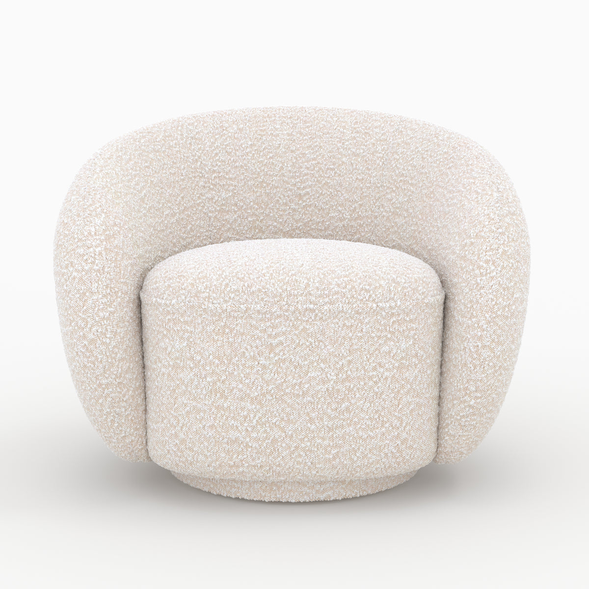 pack izae fauteuil canape bouclette blanche table basse 4 personnes