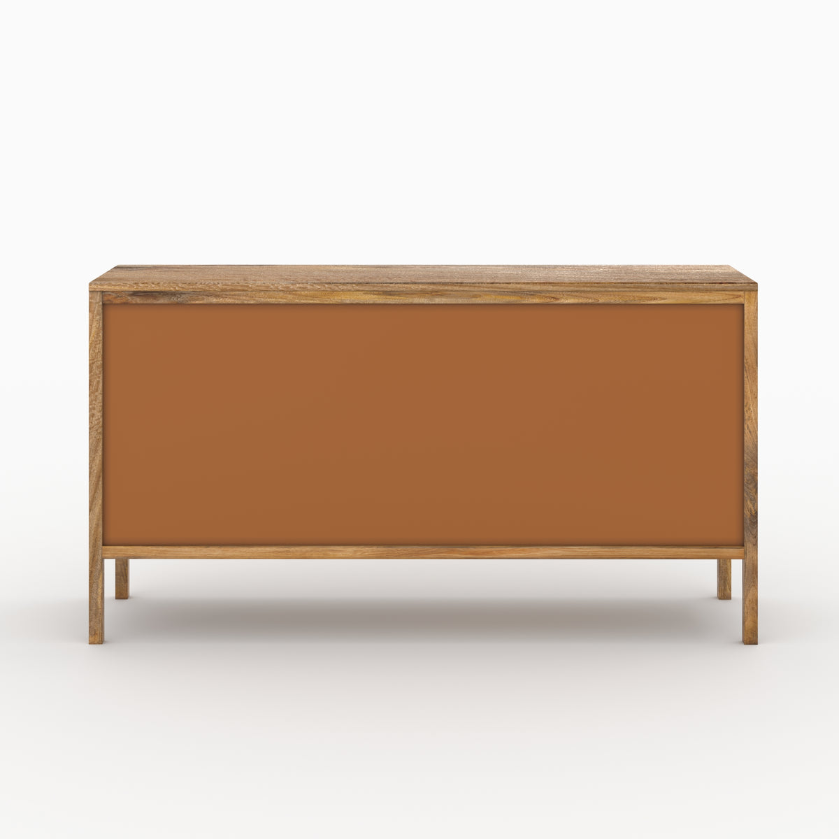 pack tiki buffet et meuble tv bois cannage