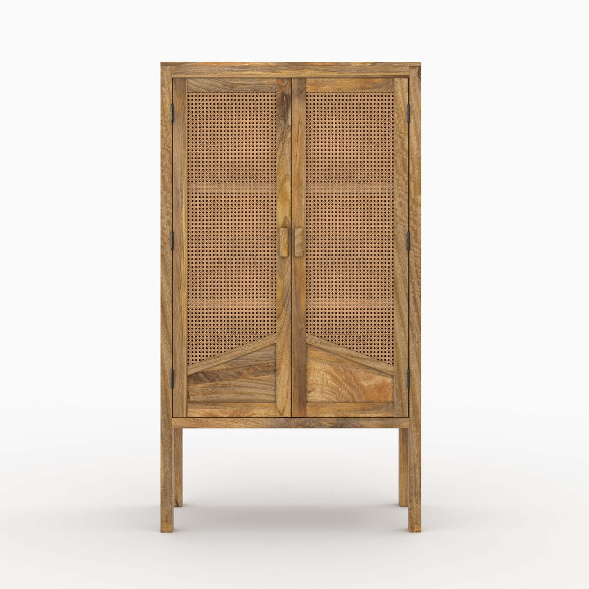 pack tiki commode et armoire bois et cannage