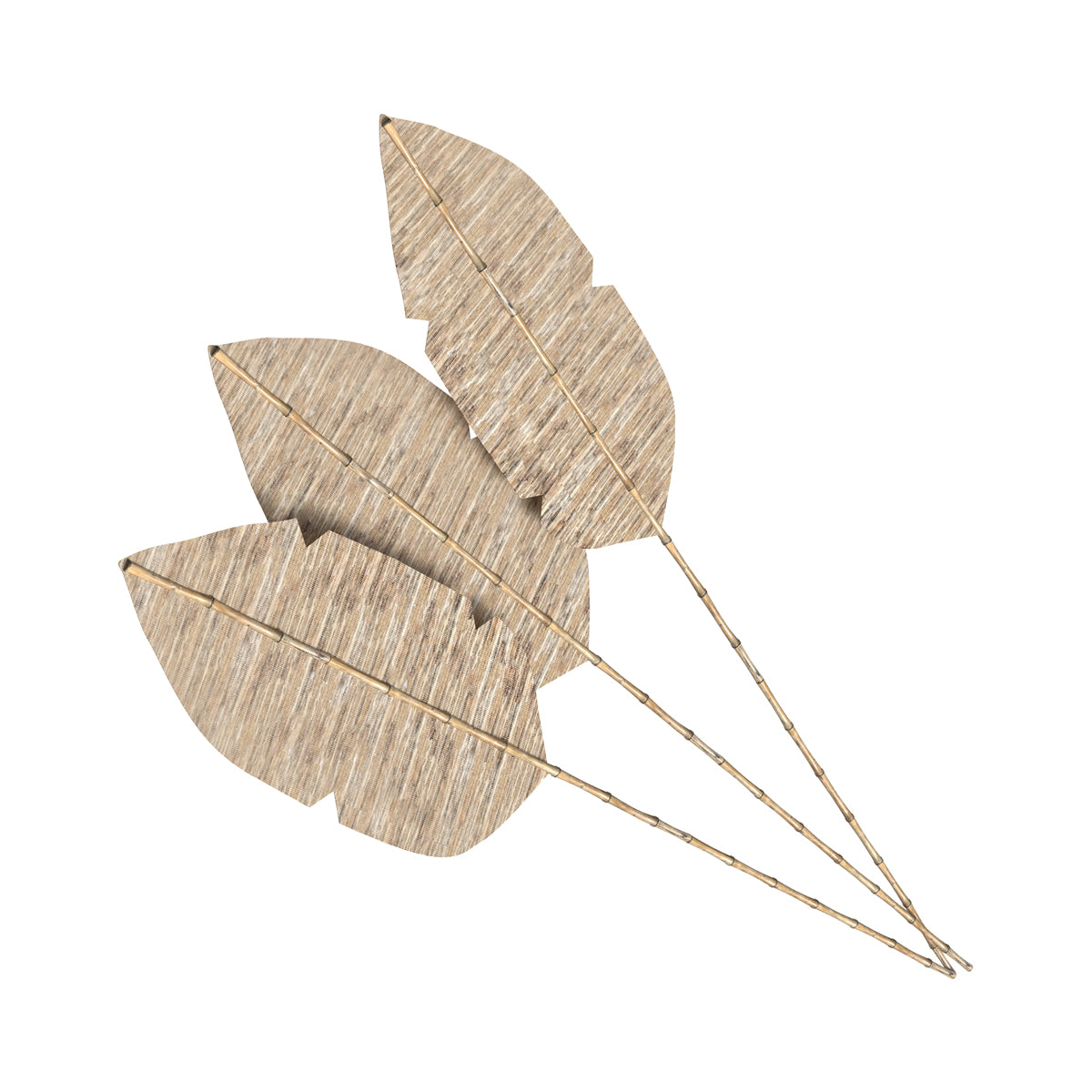 palme en jacynthe deau et bambou naturel major