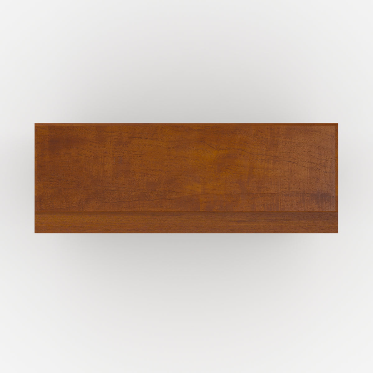 petit buffet teck massif 2 portes coulissantes waya rdv deco