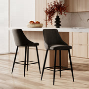 pipo chaise de bar gris fonce 66