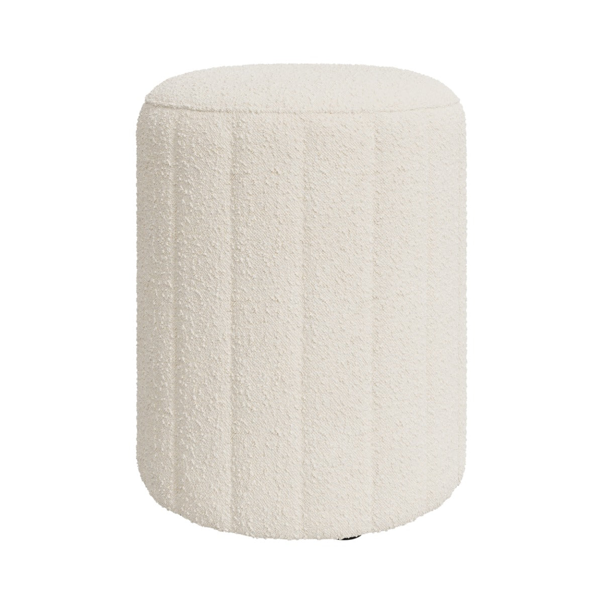 pouf eva rond en tissu boucl__1