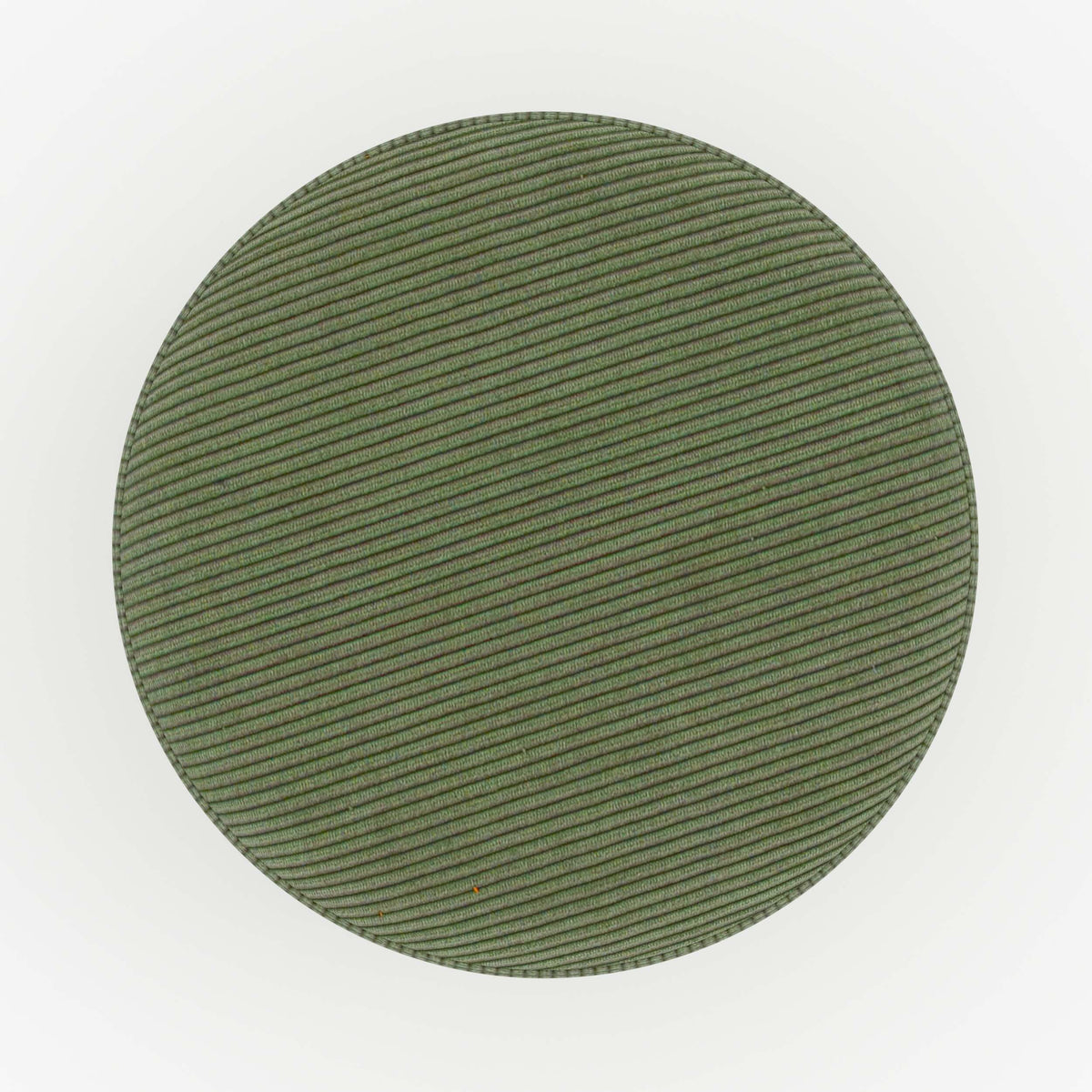pouf Lily kaki in velluto