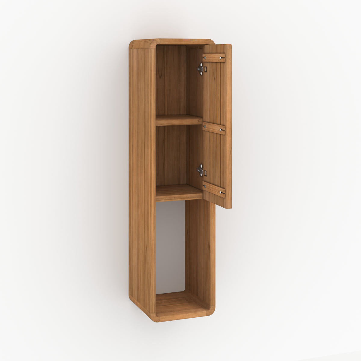 r disposizione del bagno kafa in legno di teak colonna di stoccaggio sospesa_1