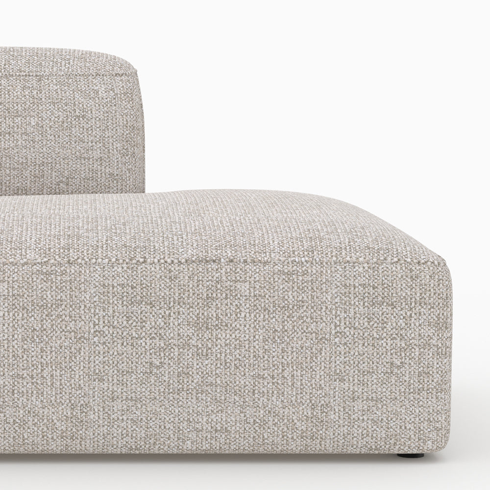 Hestia canapé modulable beige angle gauche