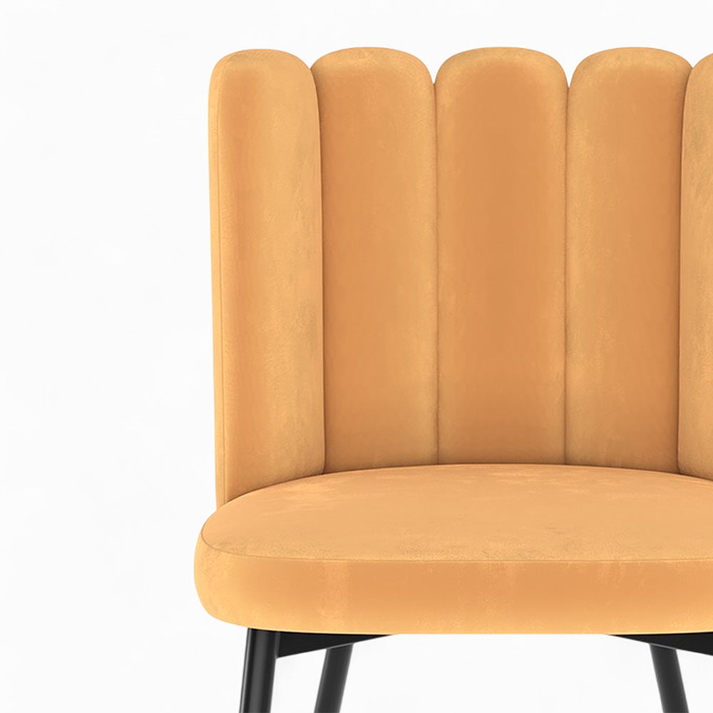 rosy 4 chaises bleu et jaune