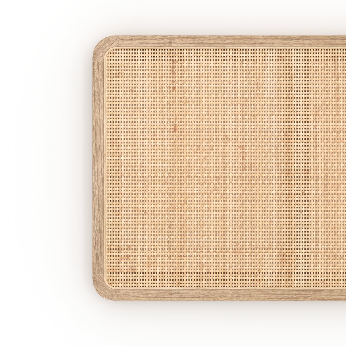 Rotin naturel tête de lit khao 140cm bohème