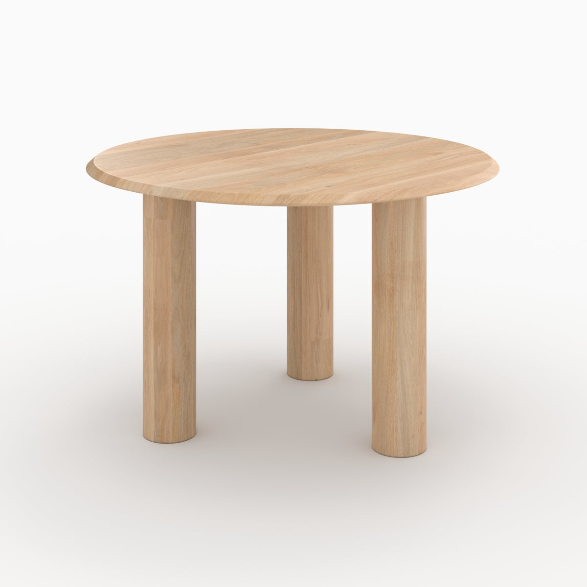 sacha table ronde en bois de manguier 4 places