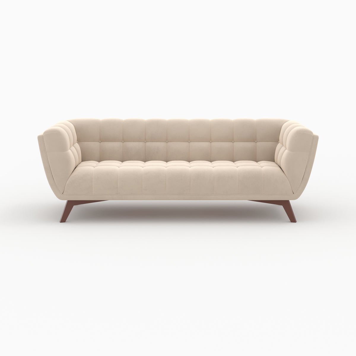 Set canapé fauteuil Mona beige velours