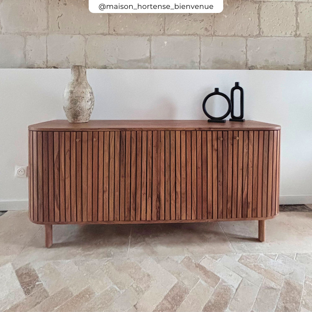 sublime buffet in legno di acacia paola rendez vous deco