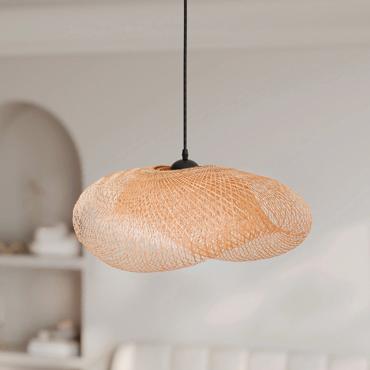 Suspension en bambou