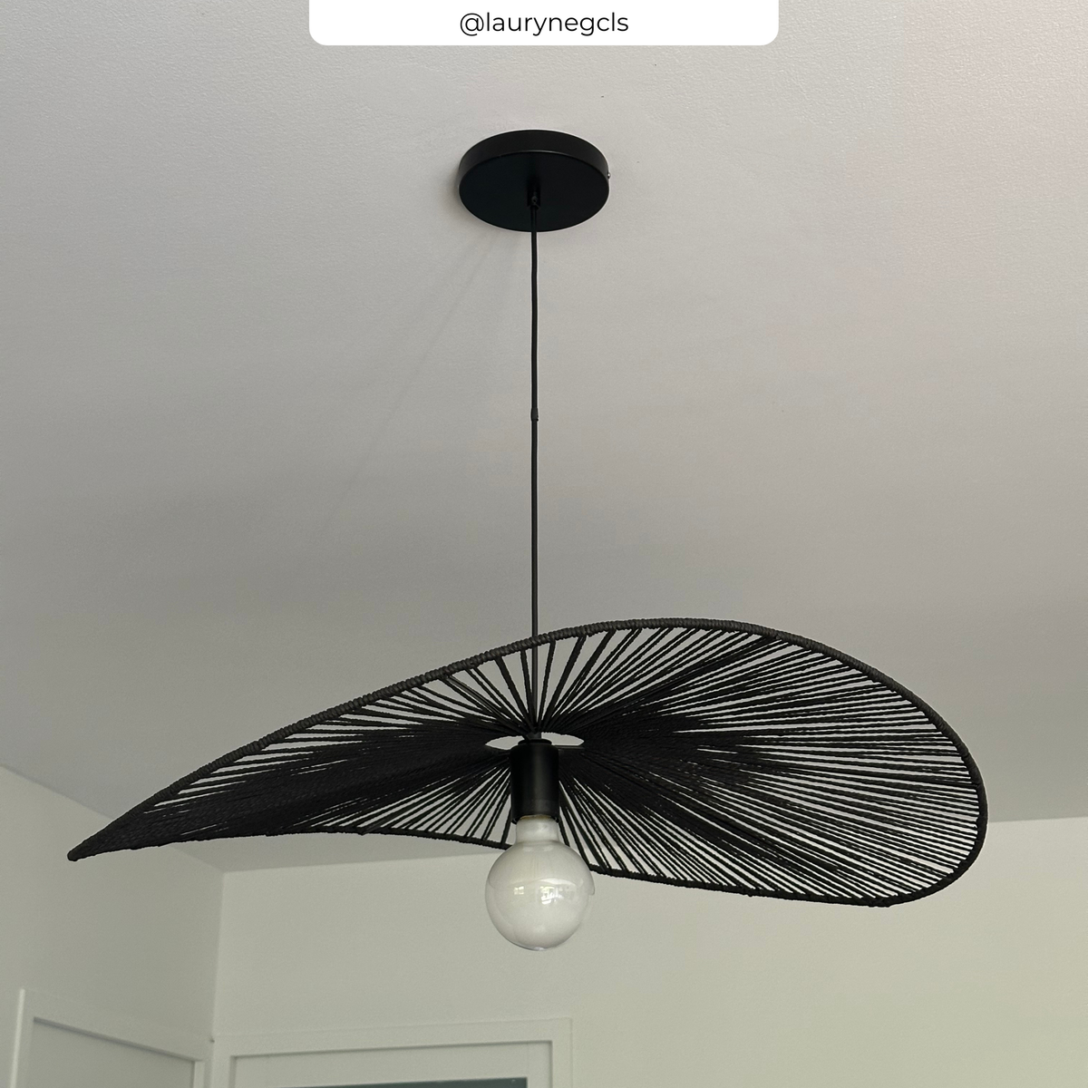 Suspension papier de corde Mada – Maison Pavane