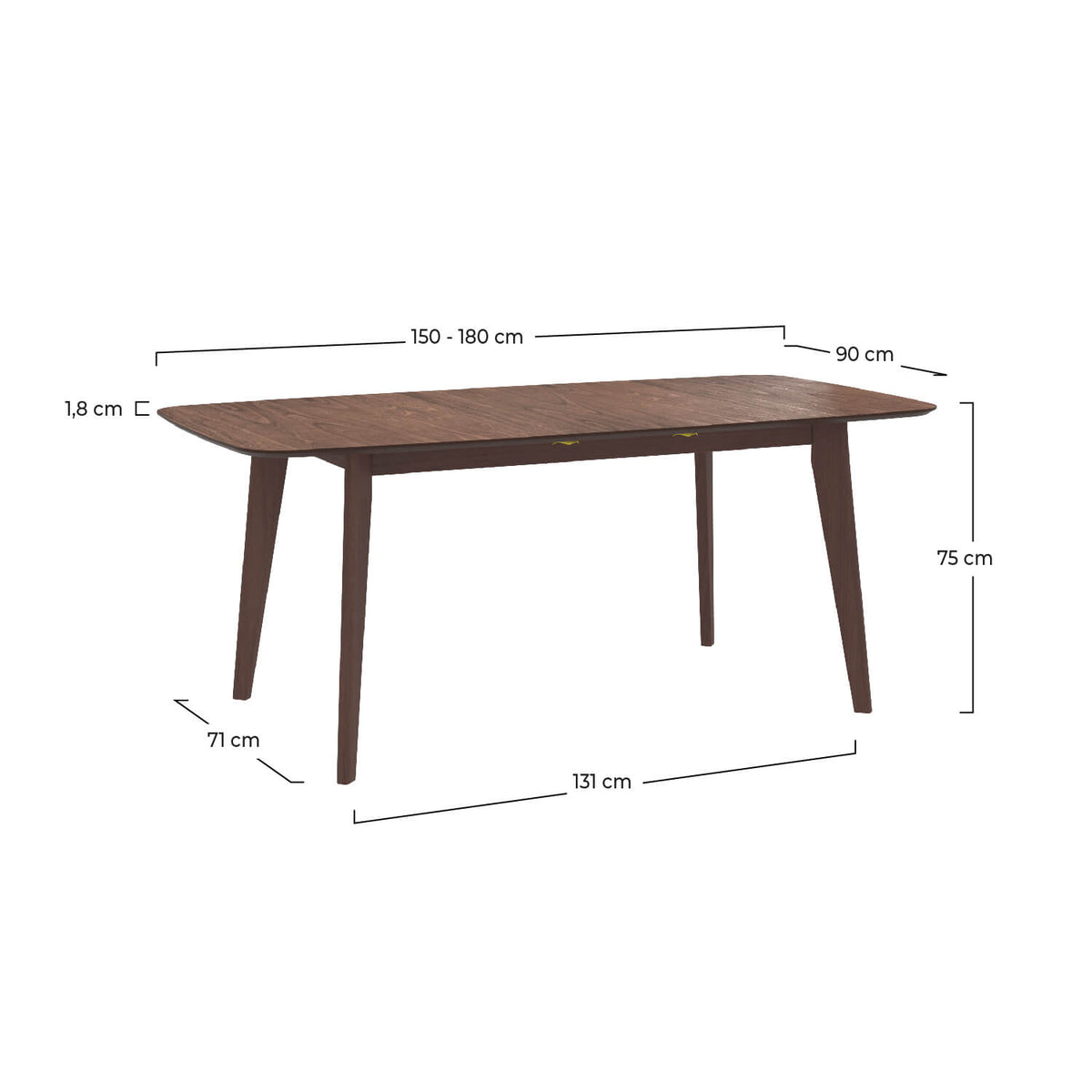 table a manger oman etensible