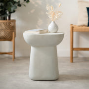 table appoint en beton ecru samui carre
