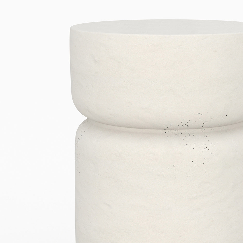 table basse beton ecru tahiti ronde