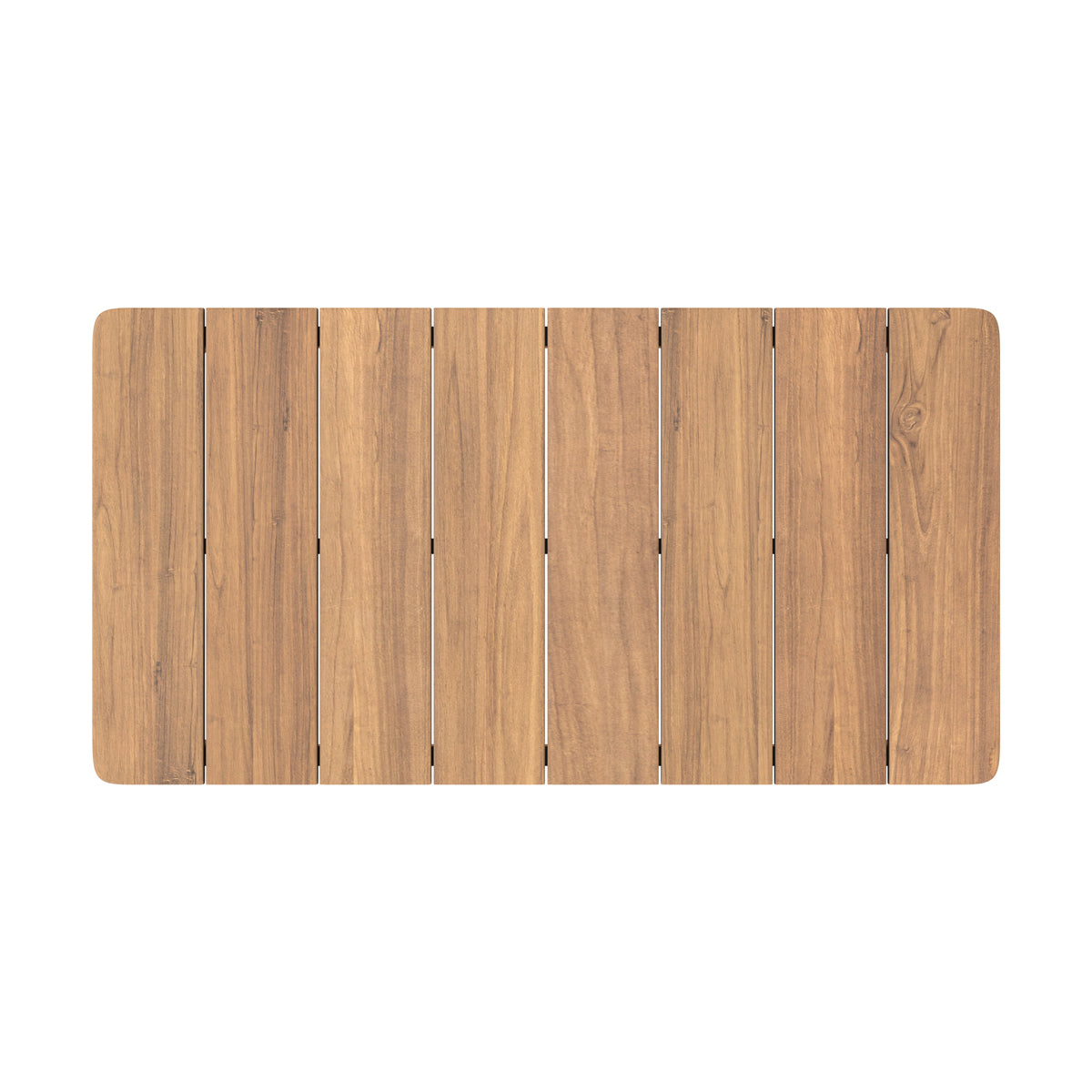 tavolino da giardino rettangolare bakole in legno