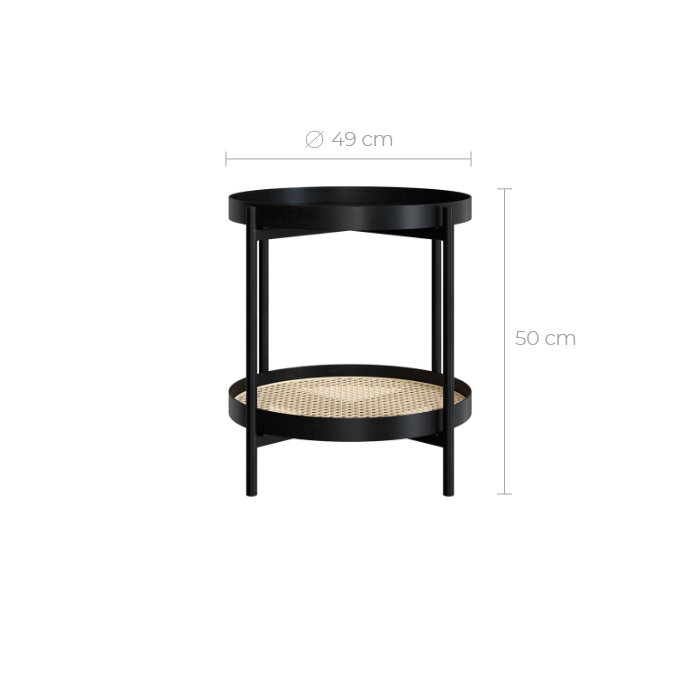 table basse lukut 49 cm
