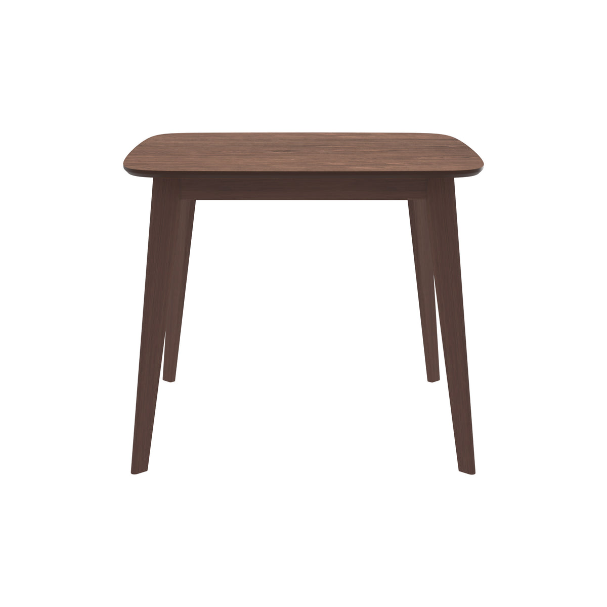 table caree 4 personnes bois fonce julio