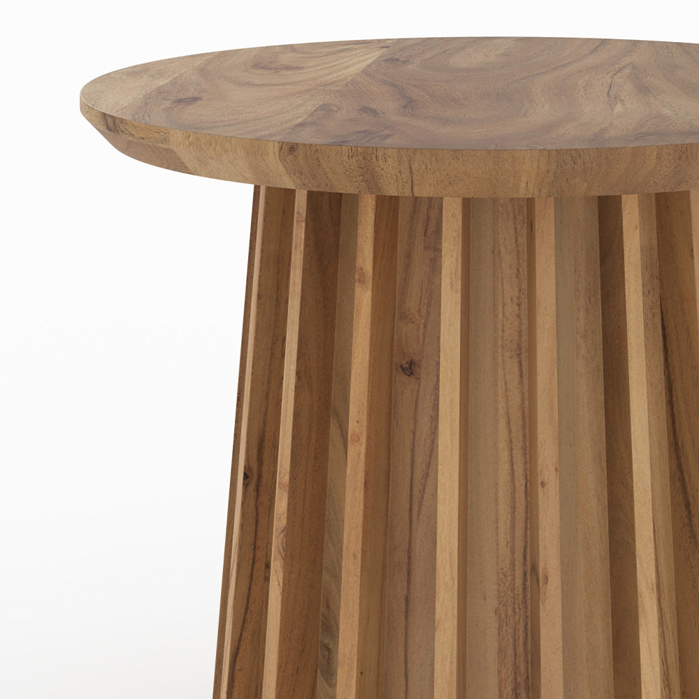 table d appoint en bois massif acacia suzon