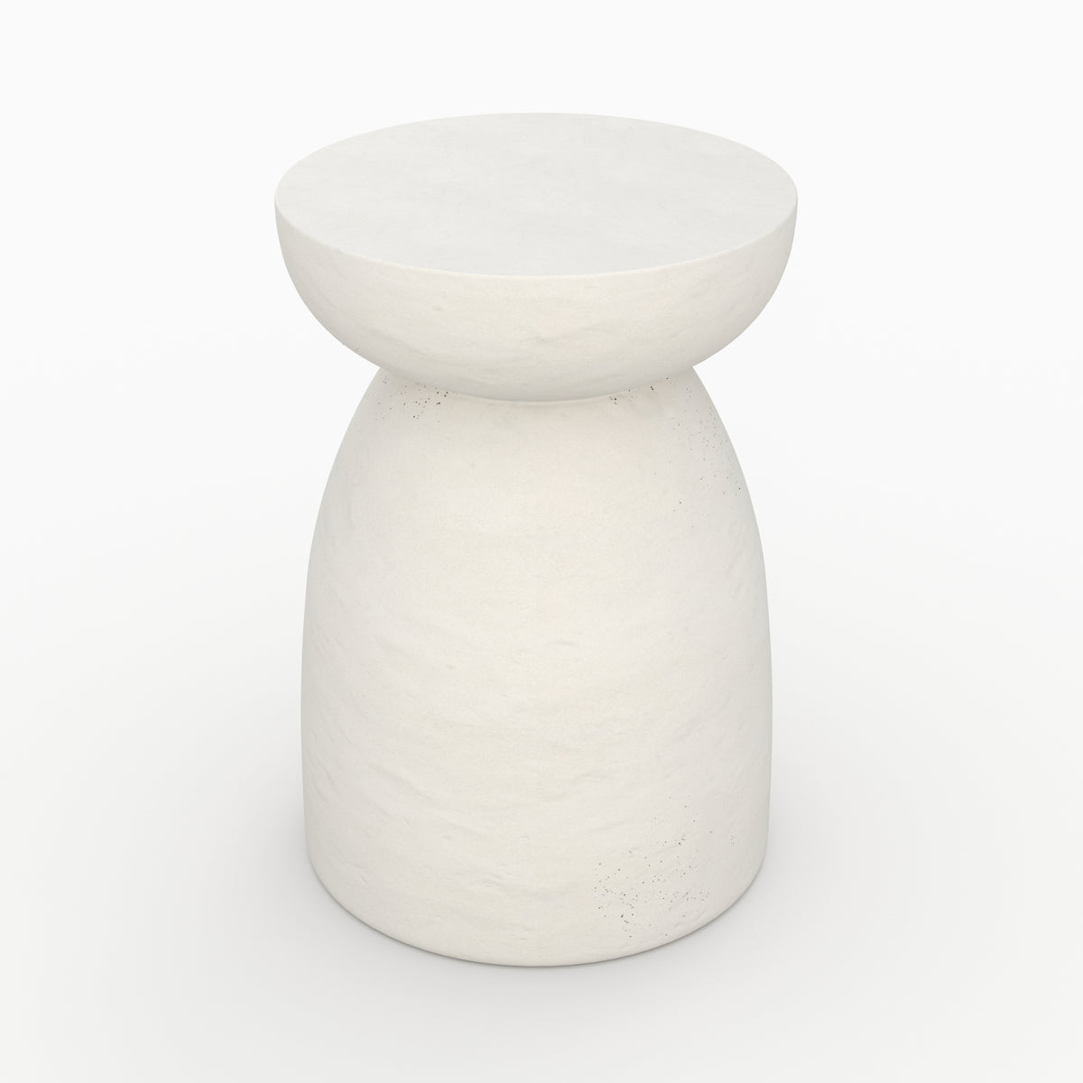 table d appoit ronde capri en beton ecru