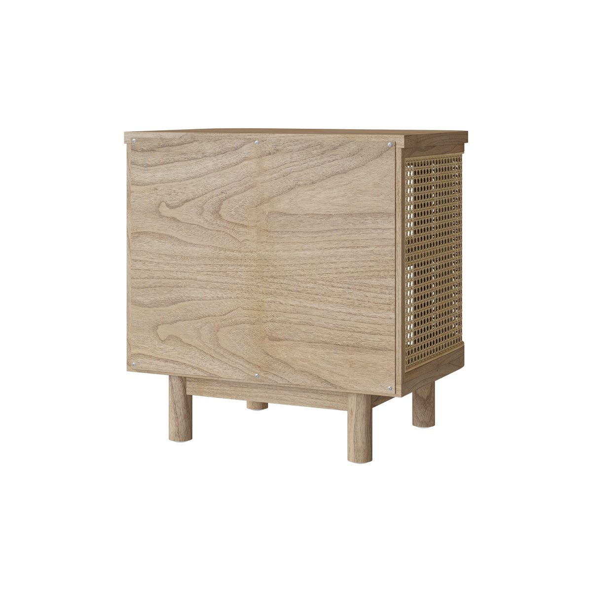 table de chevet antik en bois massif de mindi