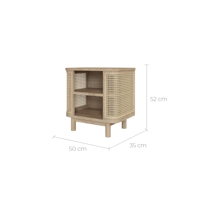 table de chevet antik