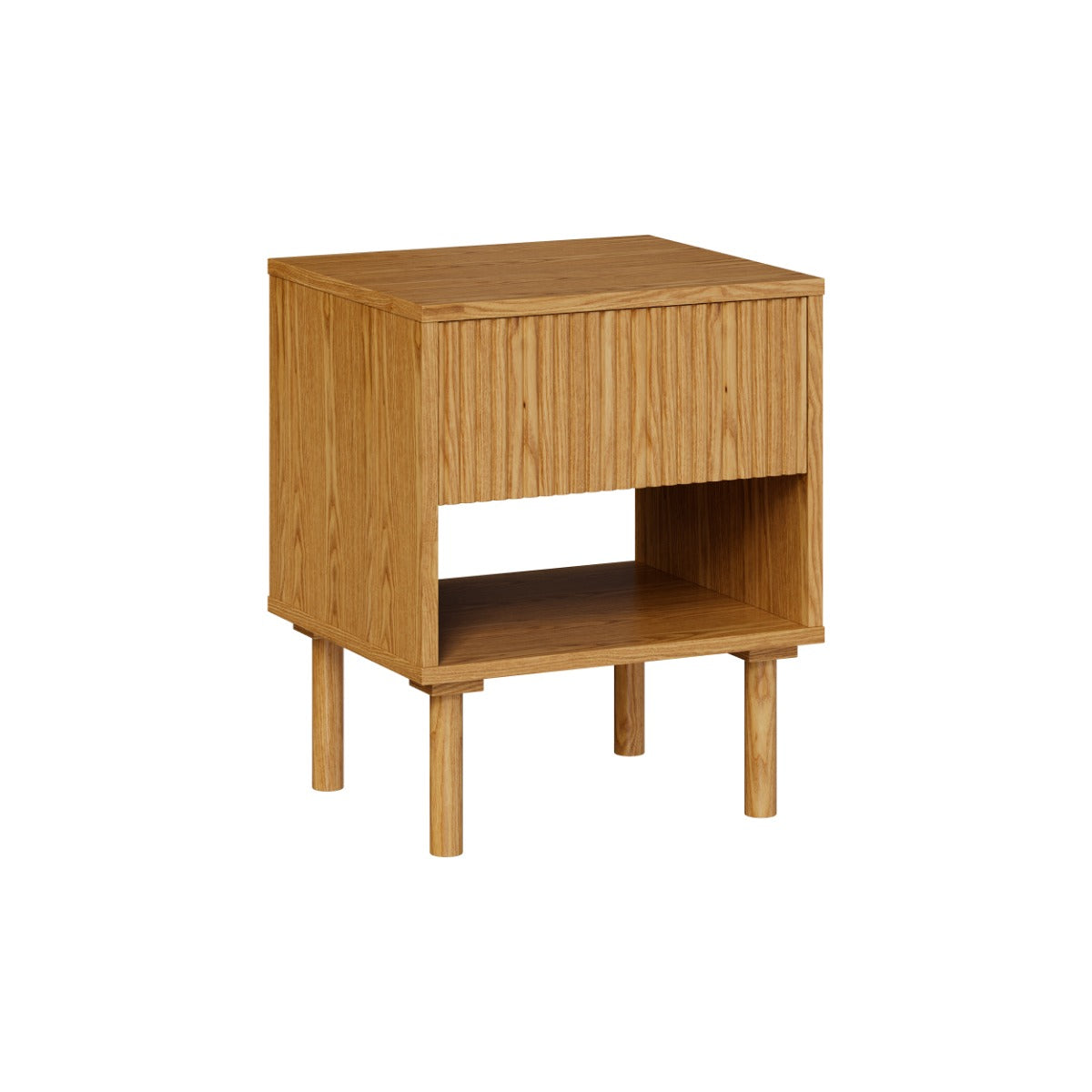 table de chevet ines en bois d hevea