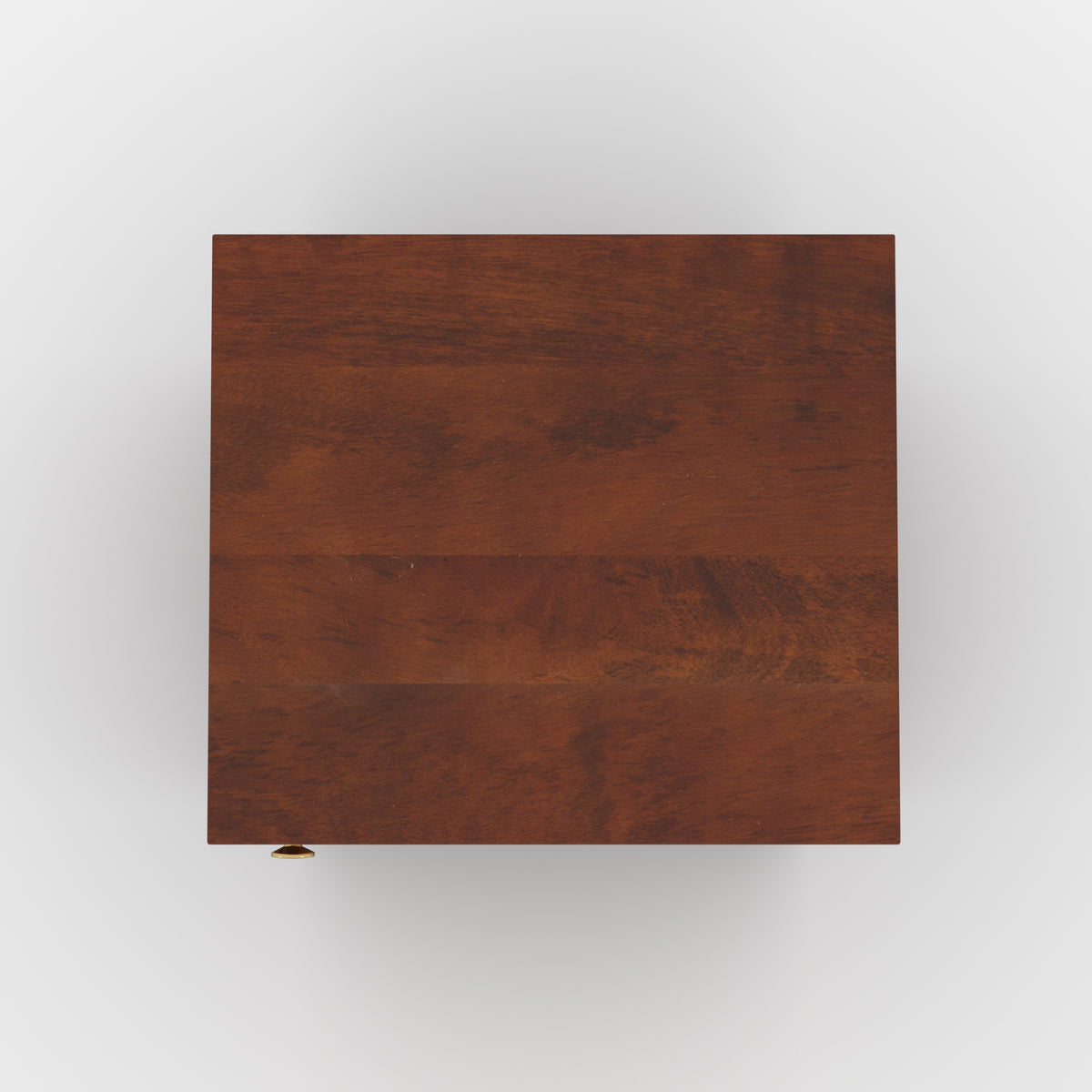 Table de chevet Lanka bois de manguier vue dessus – Maison Pavane