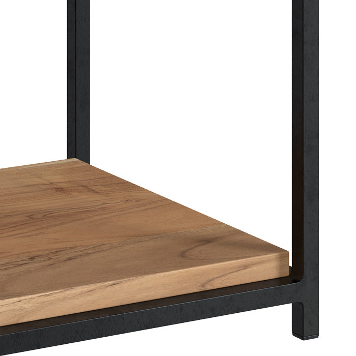 table de chevet rangement pratique en bois massif clair alabama