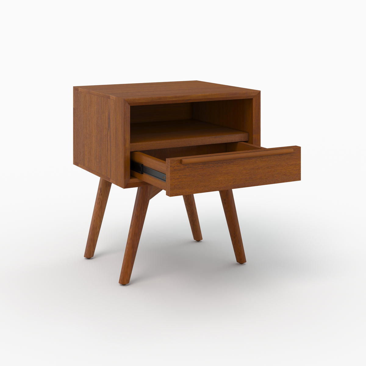 table de chevet rendez vous deco waya bois de teck