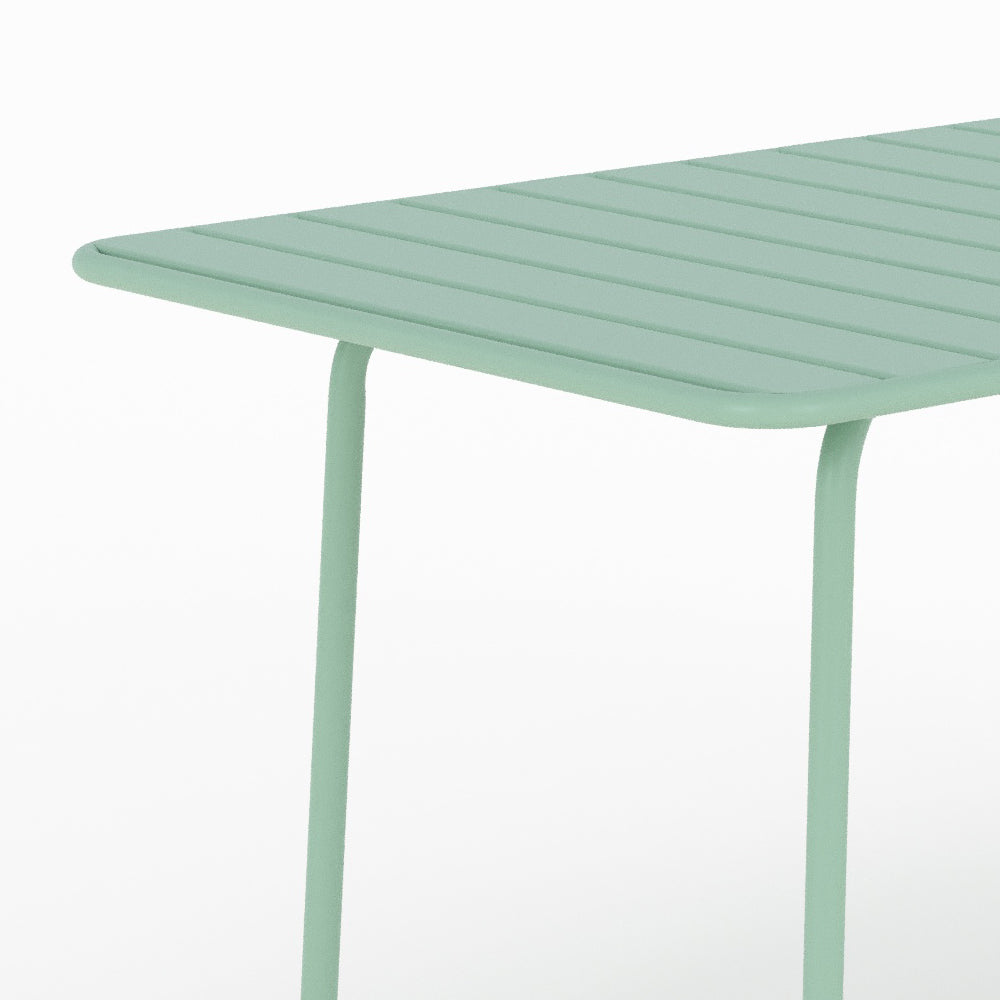 table de jardin metal vert 6 personnes yumi_1
