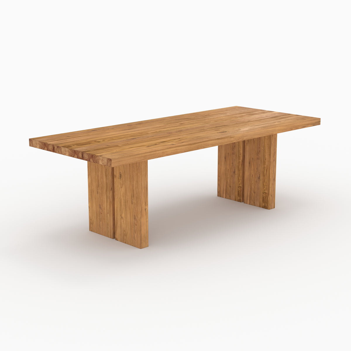 table de jardin rectangulaire en bois 10 places