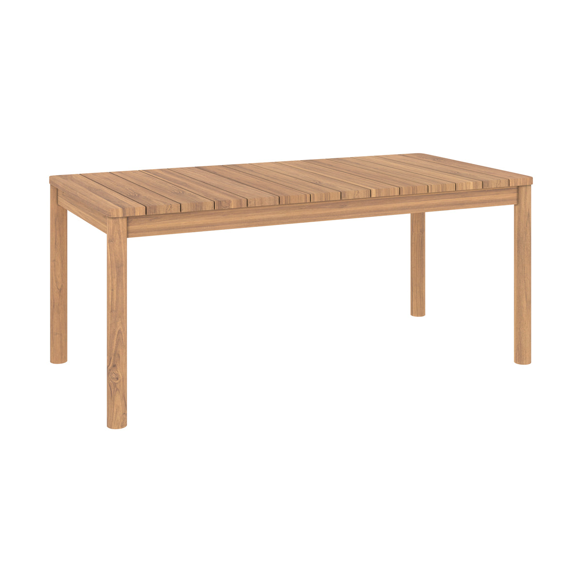 table extensible de jardin berka en bois de teck